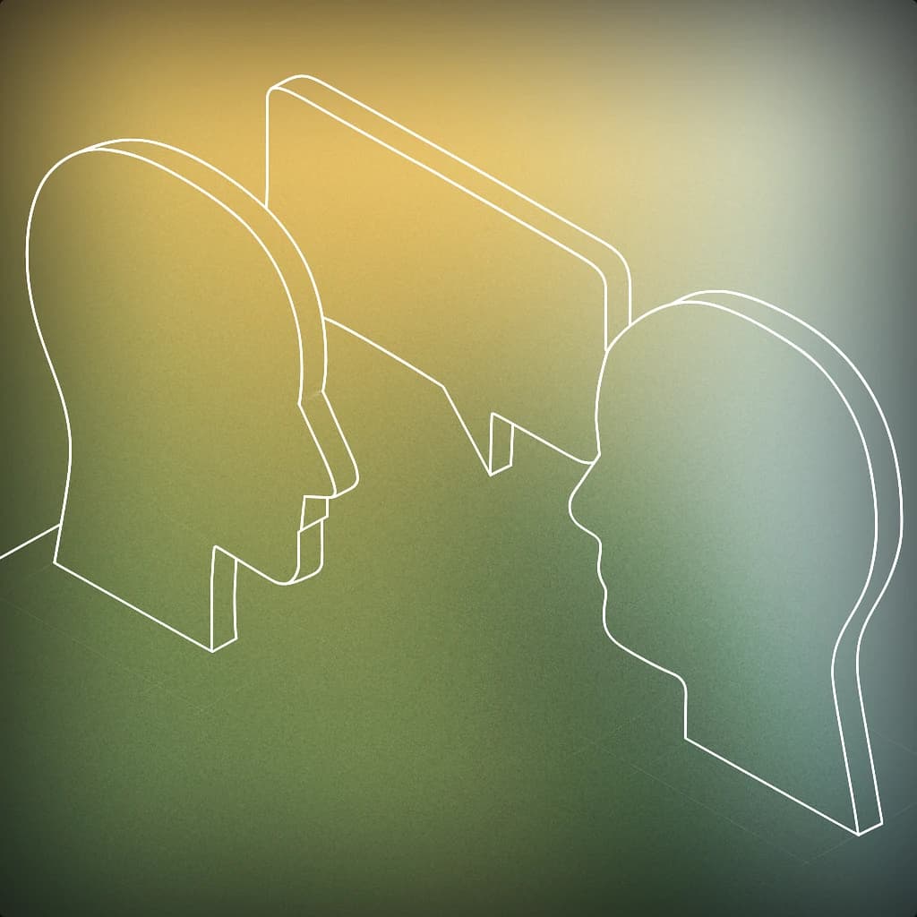 Conversational voice changer illustration
